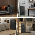 thumbnail image 3 of Silkight Safe - 7.0 Cu ft Large Safe Box with LED Light Fireproof Safe for home Documents,Electronic Password Money Safe with Deposit Slot & Dual Alarm System,Home Safe for Business Valuables, 3 of 7