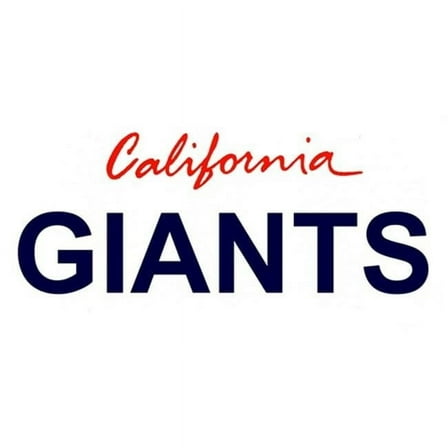 California State Background License Plates- Giants 6 x 12 standard size license plates