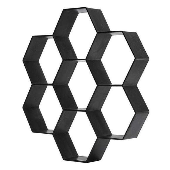 Hexagon Walk Maker Concrete Molds for Hiking Walkways Stepping Stone Mold Garden Pathway Mold