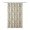 thumbnail image 3 of Mainstays 15-Piece Brown Leaves Bathroom Set with Shower Curtain, 12 Hooks and 2 Bath Rugs, 3 of 12