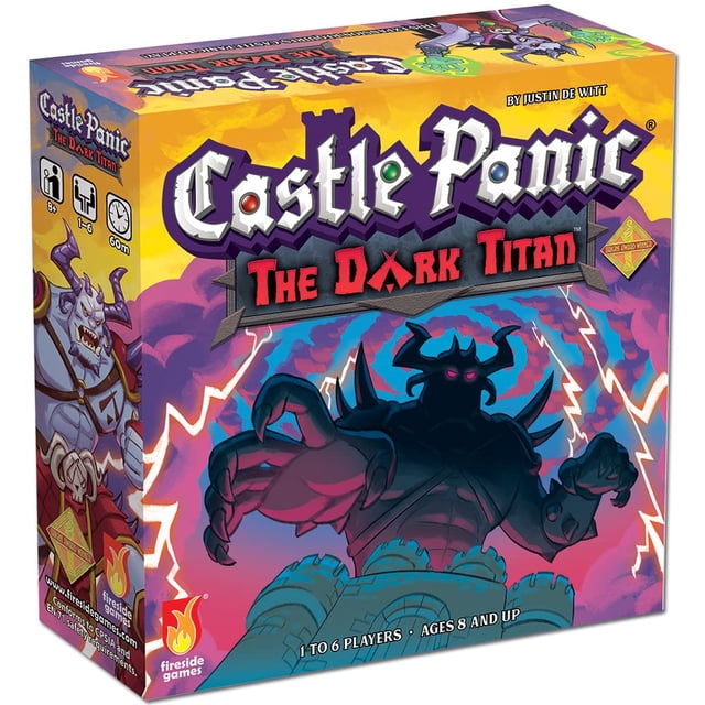 Juego de mesa Fireside Games Castle Panic Dark Titan Expansion