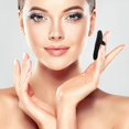 thumbnail image 2 of Paquete de 6 esponjas de maquillaje (negro, morado) triangular en polvo lavable de algodón cosmético seco con correa para caras, mujeres y niñas, maquillaje en polvo suelto, 2 of 4