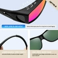 thumbnail image 4 of Joopin Fit Over Wrap Sunglasses Polarized Lens Wear Over Prescription Eyeglasses 100% UV Protection for Men and Women, 4 of 7
