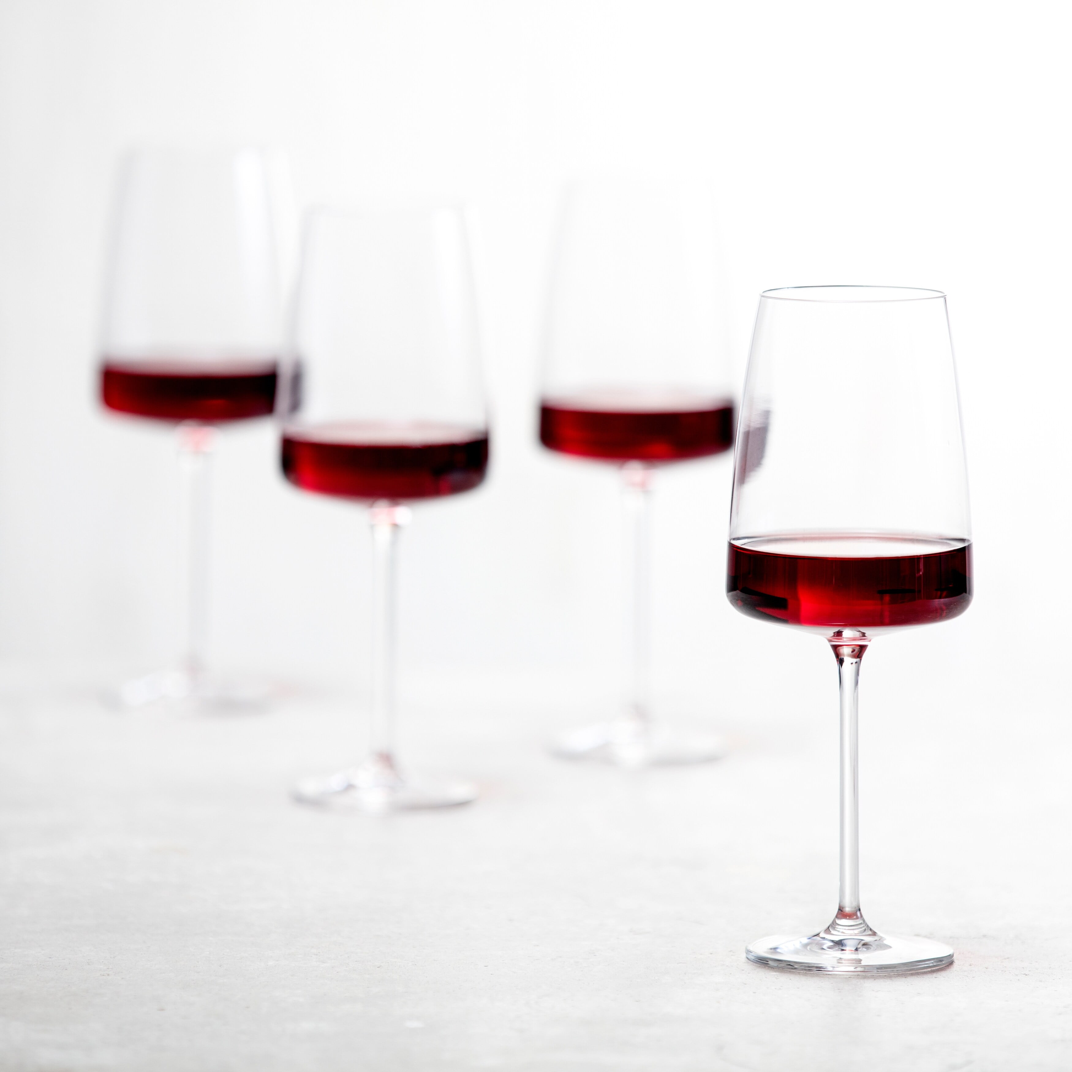 Zwiesel Glas  Sensa Crystal Glass, Set of 6 Burgundy