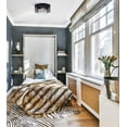 thumbnail image 2 of IFM779B13BK Canarm Inc Alder - 2 Light Flush Mount-6 Inches Tall and 13 Inches Wide, 2 of 2