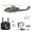 Military Green - 2 Battery, variant on YUXIANG F112S AH-1 Cobra RC Helicopter with Dual-Blade Flybarless Rotor Head, 2.4G 9CH 200-Class RC Helicopter with Dual Brushless Motor, Altitude Hold & LiDAR Optical Flow Positioning for Pro Polits