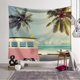 thumbnail image 1 of Tapiz de playa boutique para colgar en la pared, tapiz de pared de árbol de coco, tapiz de surf, tapiz bohemio, tapiz hippie, dormitorio, sala de estar, dormitorio, arte para colgar en la pa, 1 of 5