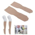 thumbnail image 3 of Compression Socks, ANGGREK Leg Sleeves Foot Protective Compress Socks 23-32 MmHg High Elastic Socks Pain Swelling Relief Compression Stockings, 3 of 8