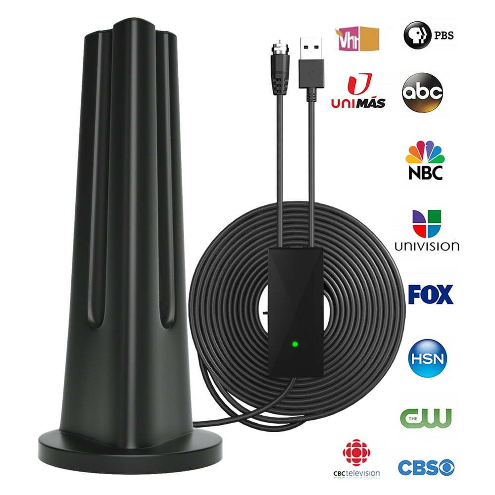 TV Antenna,[2021 Updated] Amplified HD Digital Indoor TV Antenna, TV