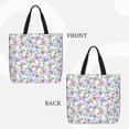 thumbnail image 2 of Balery Butterflies on Polka Dots Bolsa de Mano para Mujeres con Cremallera, Bolsa de Gimnasio con Compartimentos, Bolsa para Laptop, Bolsa para Trabajo, 2 of 7