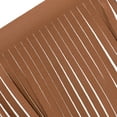 thumbnail image 3 of Uxcell 1 Yard 12 Inch Faux Leather Fringe Trim DIY Tassel Fringe for Sewing, Brown, 3 of 6