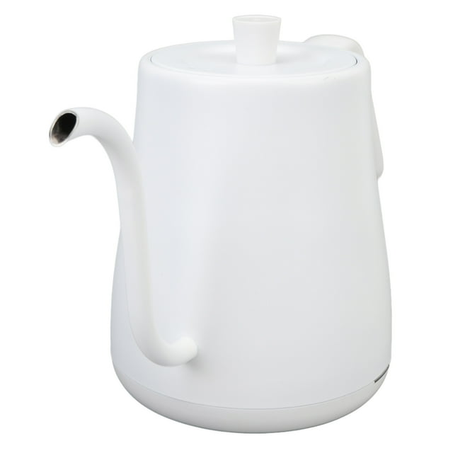 Smart Electric Kettle, 1000W Stainless Steel Fast Heating Auto Power Off Hot Water Boiler Pour Over Kettle for Coffee Tea, Easy to Use, Lightweight with Spray Technology