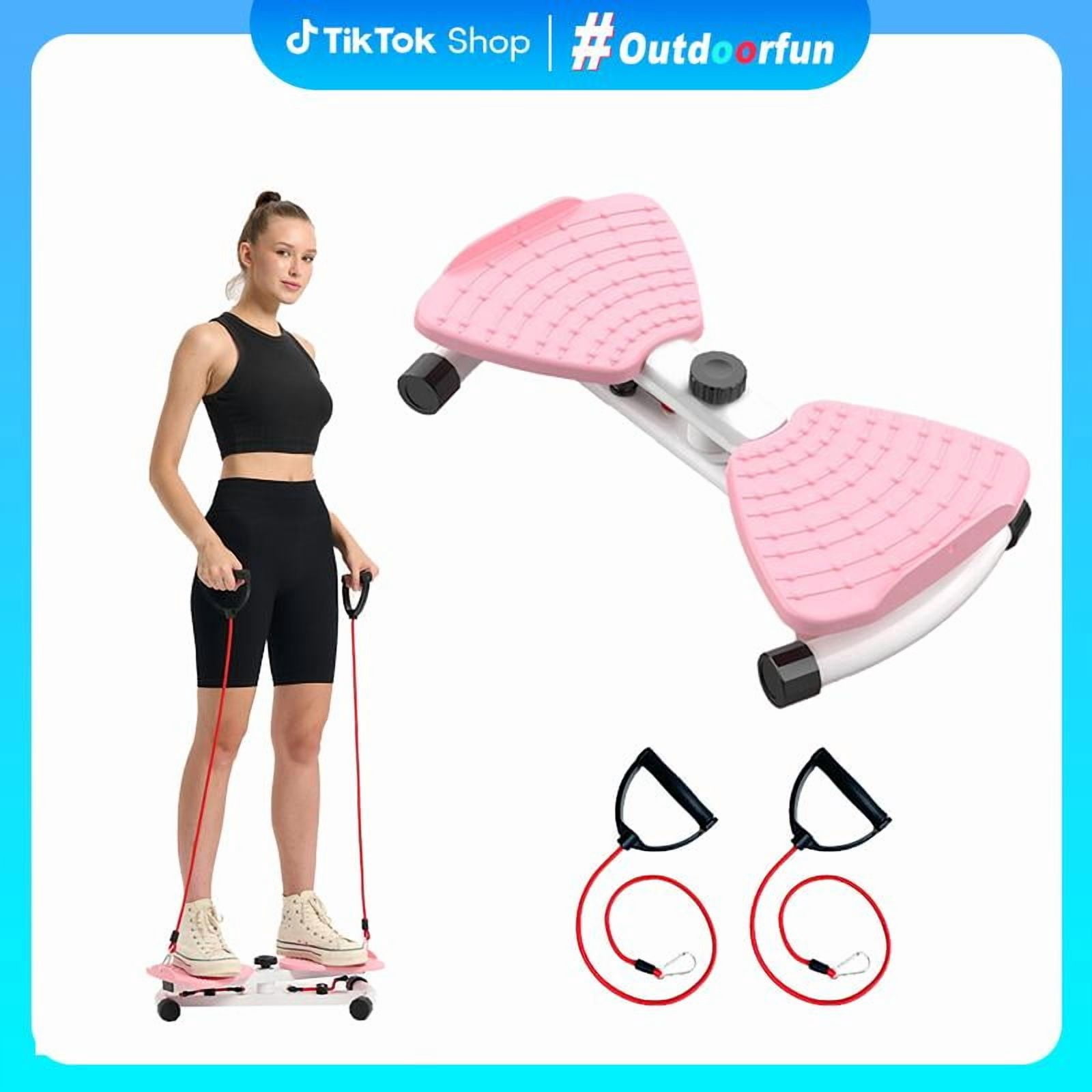 HOTWAVE Waist Twister Machine 300 lbs weighing,Ab Board for Women - Core Workout Equipment, Portable Waist Toner  for Aerobic Exercise - Home Gym Cardio