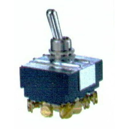 Morris Products 70305 Toggle Switches Heavy Duty 4Pdt On-On