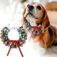 thumbnail image 5 of Festive Holiday Pet Neck Scarf Dress Up Accessory for Cats and Dogs with Adjustable Collar Design, 5 of 5
