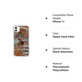 thumbnail image 7 of Hippie Good Vibes Case Compatible with iPhone 12,Aesthetic Art Design TPU Bumper Cover Case, 7 of 7