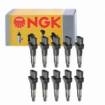 10 pc NGK 48727 Ignition Coils for 022 905 100B 022 905 100E 022 905 100H 022 905 100L 022 905 100P 022 905 100S 022 905 100T 022 905 715 022 905 715A 022 905 715B 022 905 715D 022 905 715E