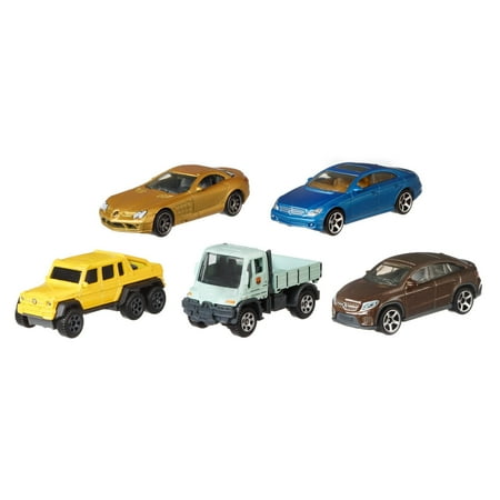 Matchbox Mercedes Benz 5 Car Pack - Walmart.com