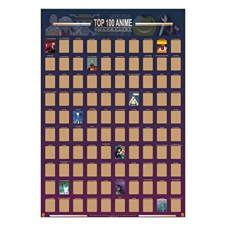 Guildable Top 100 Anime Scratch Off Poster - Anime Bucket List | Premium  and Artistic Icons | Great Gift for Anime Enthusiasts (" x  ") | Walmart Canada