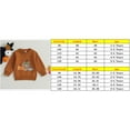 thumbnail image 7 of 1-5Y Toddler Baby Boy Girl Halloween Sweatshirt Pumpkin Long Sleeve Crewneck Sweatshirt Pullover Shirt Tops Fall Winter Clothes, 7 of 7