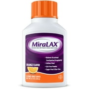 Pack of 4 MiraLAX Laxative Powder - Orange - 8.3 oz - Package may vary