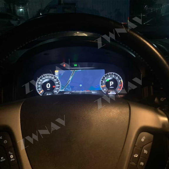 ZWNAV Car Digital Instrument Cluster For Chevrolet Captiva 2013-2017 LCD Carplay Navigation Dash Panel Speedometer Odometer Head Unit