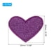 thumbnail image 2 of Parches de planchar en forma de corazón Uxcell, parches bordados, apliques, adornos para ropa, púrpura, 16 piezas, 2 of 7