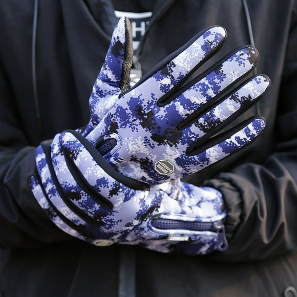 Mefallenssiah Gants d'Hiver Gants pour Hommes Gants pour Dames Accessoires d'Hiver Gants de Course Thermiques