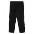 thumbnail image 6 of Dolkfu Relaxed Fit Pants Men Black Work Cargo Pants Outdoor Zipper Straight Leg Men Winter Trousers,31, 6 of 8