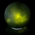 thumbnail image 6 of Alpine Corporation 7" Textured Glass Light-Up Gazing Globe, Green, 6 of 12