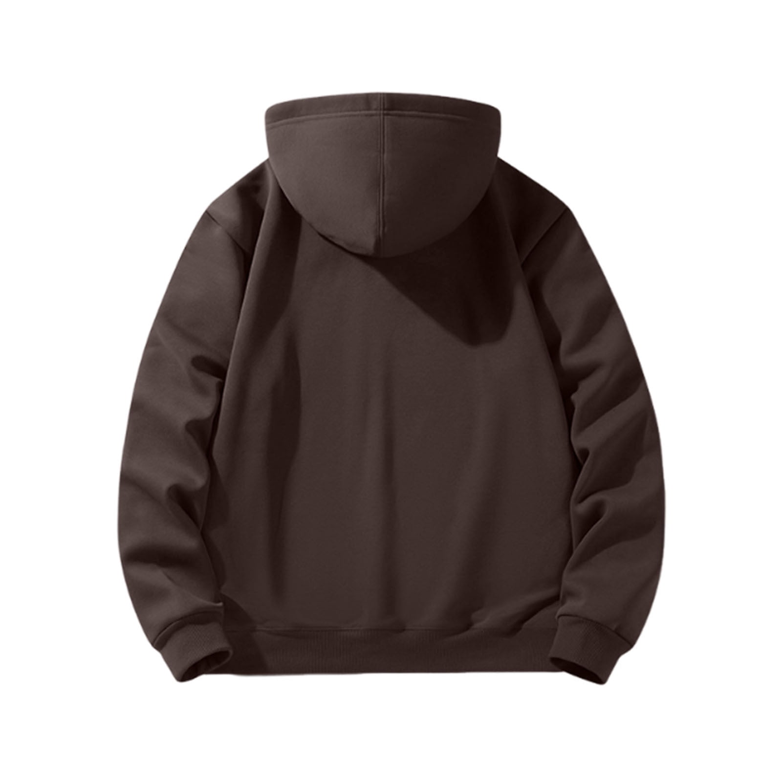Sweat à Capuche Cardigan Homme Femme - Double Fermeture éclair, Coupe Ample - Pour L'automne Et L'hiver, Décontracté Et Chaud