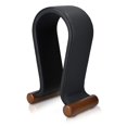 thumbnail image 3 of Soporte para auriculares Navaris Omega de piel sintética negro, 3 of 6