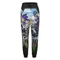 thumbnail image 2 of Genshin Impact Mens Joggers Sweatpants Elastic Waist Casual Athletic Sports Trousers Comfortable Workout Track Pants M, 2 of 6