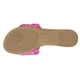 thumbnail image 2 of Sandalia FITORY plana sin cordones con correa trenzada rosa, talla 8, 2 of 9