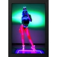 thumbnail image 2 of Stephen Chambers 23x32 Black Modern Wood Framed Wall Art Titled - Neon Venus 5, 2 of 6