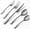 Potter-Silver, variant on Potter 20-Piece Forged Silverware Set Stainless Steel Flatware Set Cutlery Set,Service for 4,Mirror Finish,Dishwasher Safe