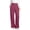 Wine, variant on Karymi Womens Slacks Fashion Straight-Leg Solid Long Fashion Casual High Waisted Palazzo Trouseres Quick Dry Pull-On Pants Stretchy Comfy Culottes Trousers with Pockets for Women
