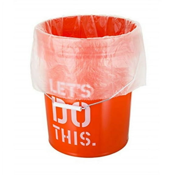 5 Gallon Bucket Liner Bags for Marinading and Brining - Durable, Food Grade, BPA Free, 25/Roll