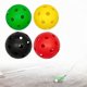 thumbnail image 1 of Bolas de Floorball DYNWAVEMX 4 Unidades 72mm Verde Amarillo Negro, 1 of 8