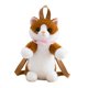 thumbnail image 1 of Mochila con forma de gato para viajes y calle, regalo para mujeres. Mochila de peluche realista con forma de animal. Marrón, 1 of 9