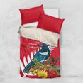 thumbnail image 1 of Nueva Zelanda Navidad en julio Juego de cama Tui pájaro con Kowhai Meri Kirihimete, 1 of 6