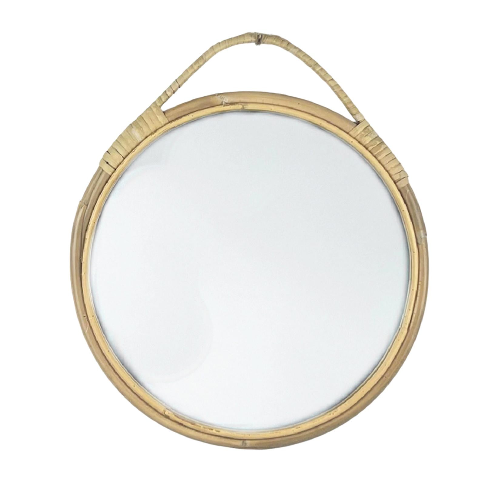 Farmhouse Style Round Mirrors, Bathroom Vanity Mirror, Rustic Wall