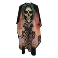 thumbnail image 4 of ZICANCN Hair Cutting Cape for Adults-Retro Grunge Skeleton Cape Salon Barber Cape for Hair Stylist Shampoo Capes Waterproof , 55x66 Inch, 4 of 7