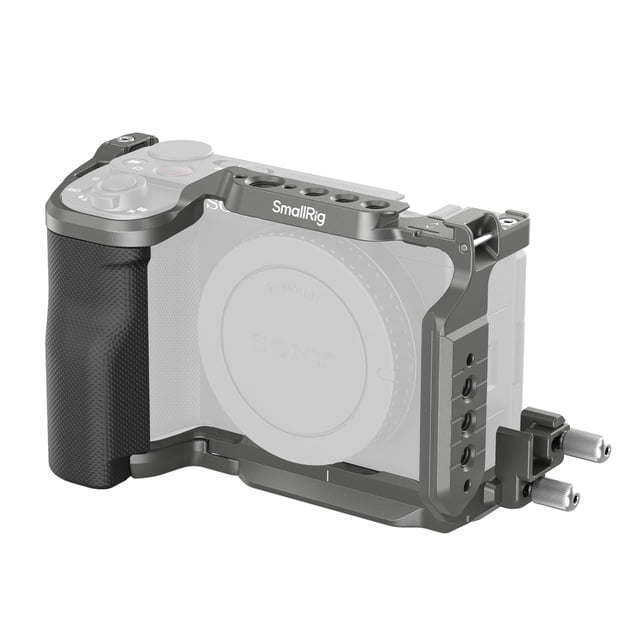 Kit de armazones SMALLRIG ZV-E10 II HawkLock con abrazadera de cable para HDMI