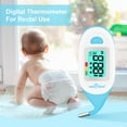 thumbnail image 7 of Easy@Home EMT-027 Rectal Thermometer with Fever Indicator and Disposable, White, 7 of 7