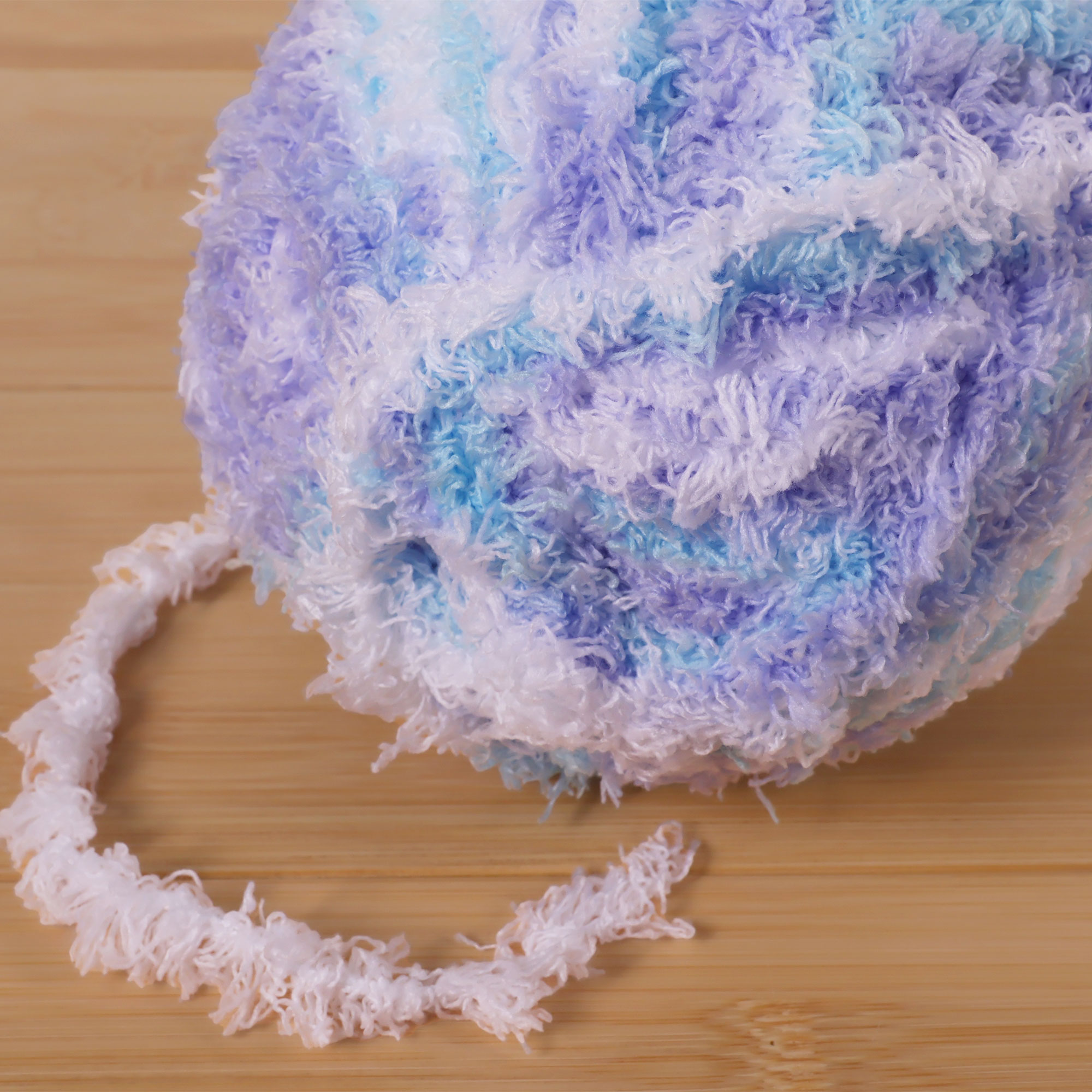 JubileeYarn Fluffy Furries Yarn - 100g/Skein Polyester - Sugar Glider - 4 Skeins
