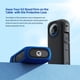 thumbnail image 2 of Funda protectora impermeable para el cuerpo Funda para cámara panorámica para Insta360 X3 (Azul) WDOplteas Para estrenar, 2 of 6