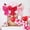 deep pink, variant on Goowood Valentine's Day Giant Bow Decoration Large Decorative Bow for Living Room Bedroom Wedding Scene