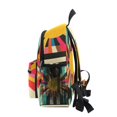thumbnail image 4 of FORMRS School Backpack with Front Zippered Pocket 12" Student Travel Daypack, Geometric Sun, 4 of 6