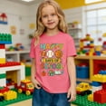 thumbnail image 2 of Shadoumai 100 Days of School Shirt Kids：Happy 100 Day Shirts Boys Girls School-Day Tshirts Cute Graphic Tee Tops 4-12y, 2 of 4